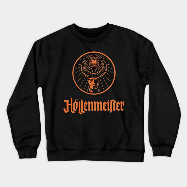 Höllenmeister Crewneck Sweatshirt by Dicky